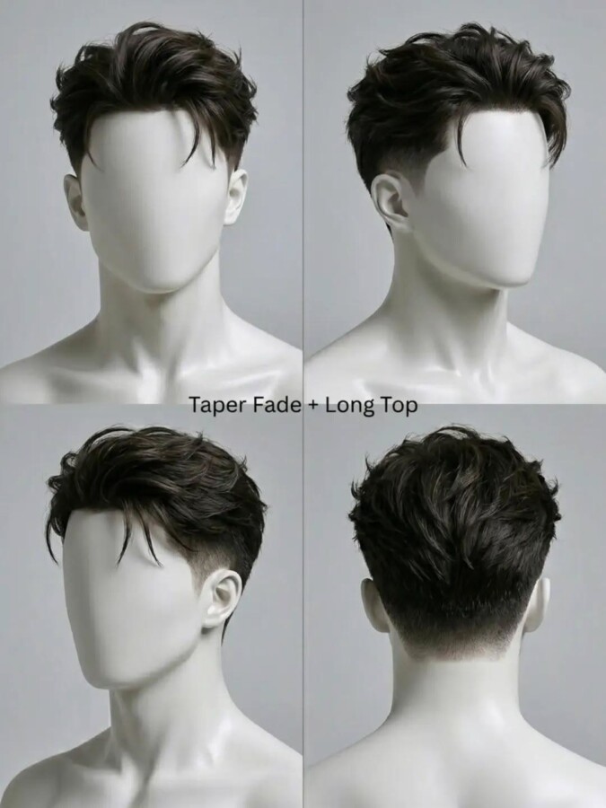 Coupe de cheveux moderne