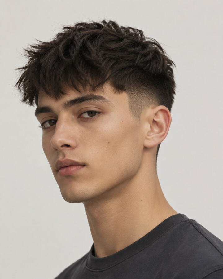 Coupe de cheveux moderne