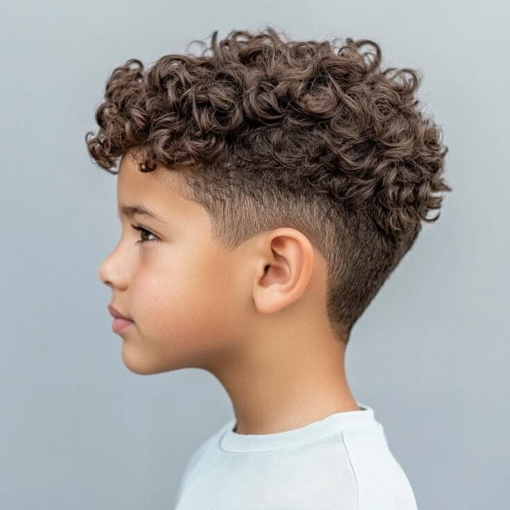 Tendance coupe cheveux bouclés
