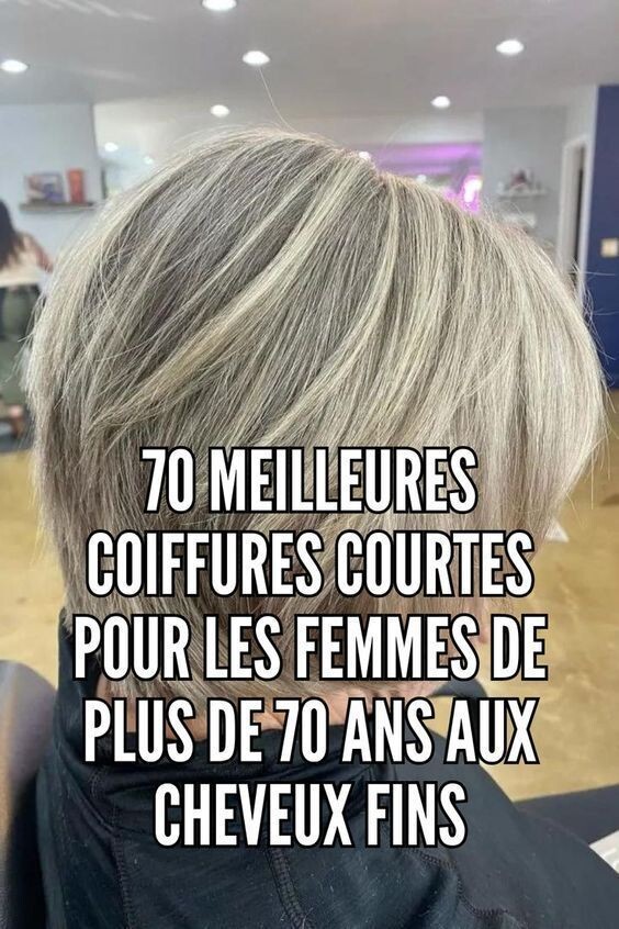 Look pixie cheveux fins