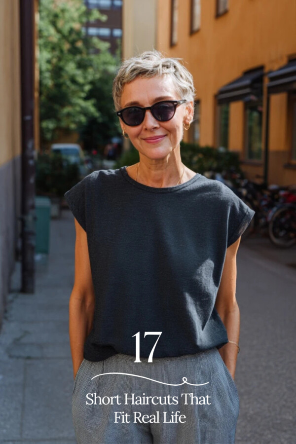 Coupe pixie pour cheveux fins