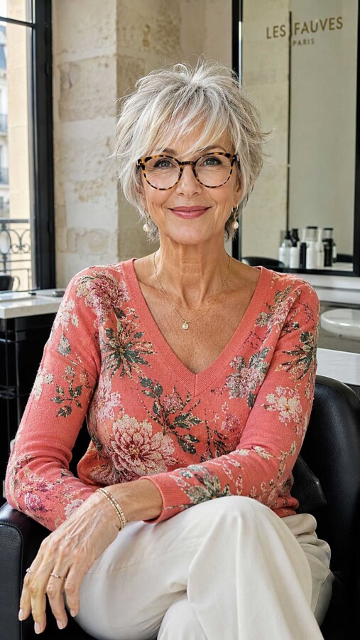 Look pixie cheveux fins