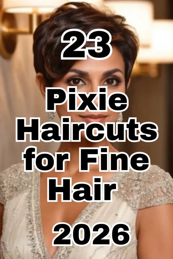 Coupe volumineuse cheveux fins